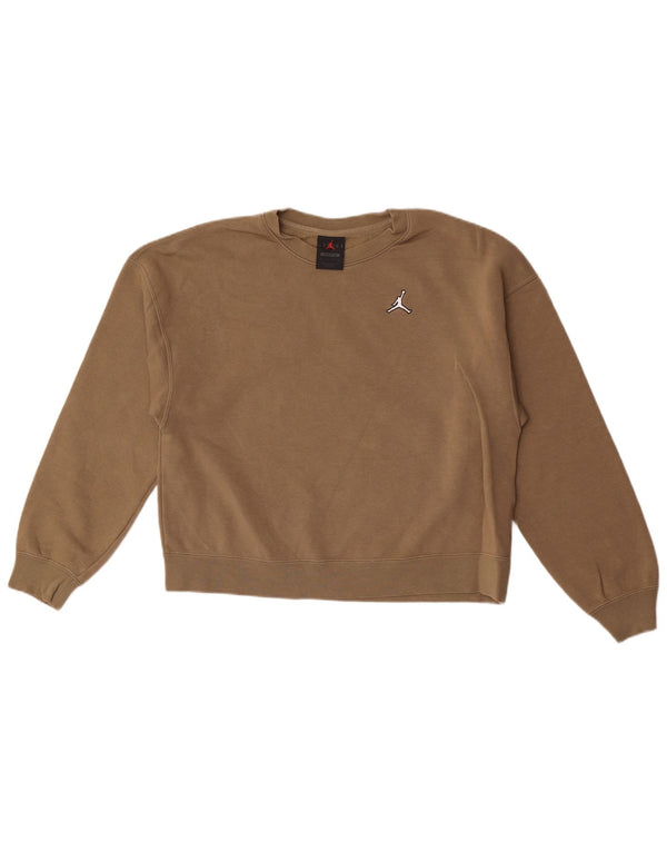 Ανδρικό φούτερ Jordan με χαλαρή εφαρμογή Jumper XS Khaki Cotton