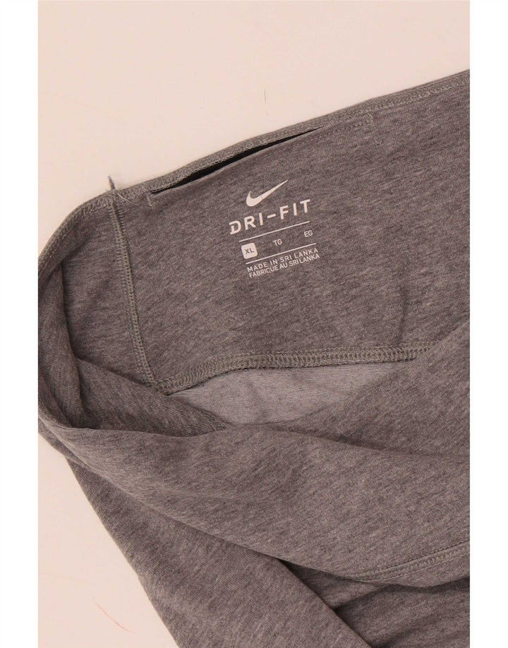 Γυναικείο κολάν Nike Dri Fit Graphic UK 18 XL Grey
