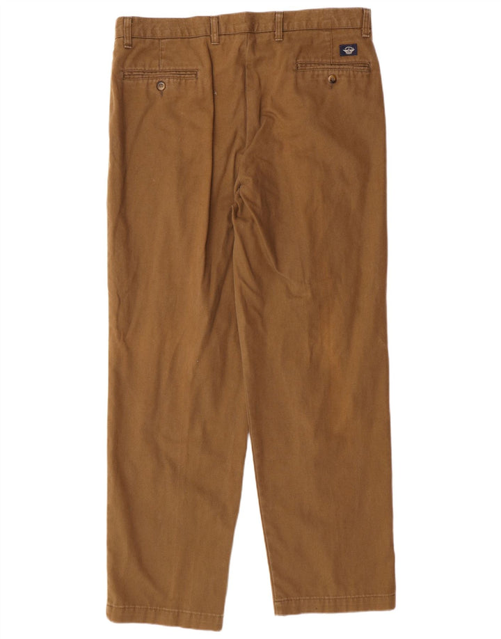 Dockers Ανδρικό χακί παντελόνι Chino W38 L32 Beige Cotton Classic