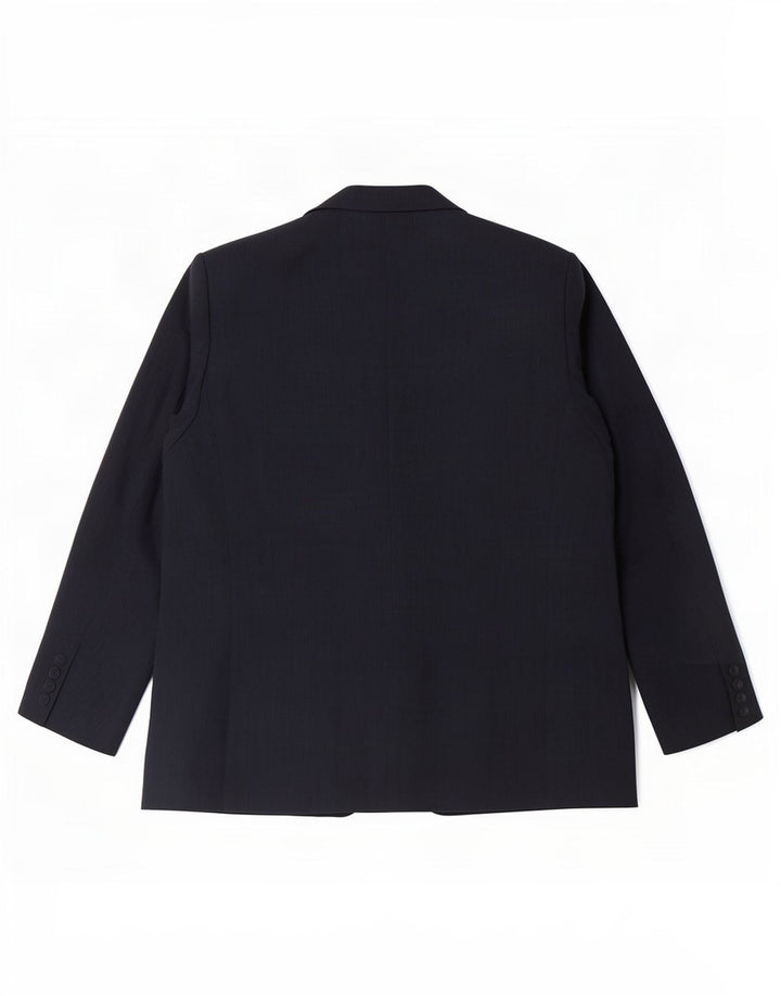 Marks & Spencer Γυναικείο σακάκι UK 14 Large Navy Blue Polyester