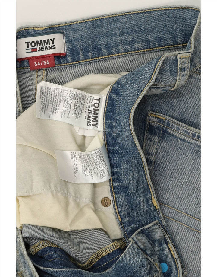 TOMMY HILFIGER Ανδρικό τζιν ίσιο W34 L36 Μπλε βαμβακερό