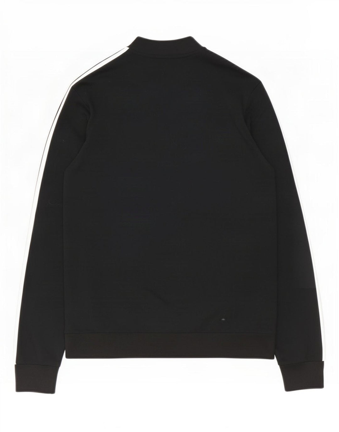 Adidas Boys Tracksuit Top Jacket 14-15 Years Black Polyester