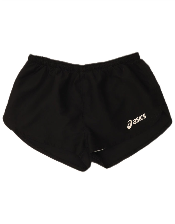 Γυναικείο αθλητικό σορτς Asics UK 14 μεγάλο μαύρο πολυεστέρα