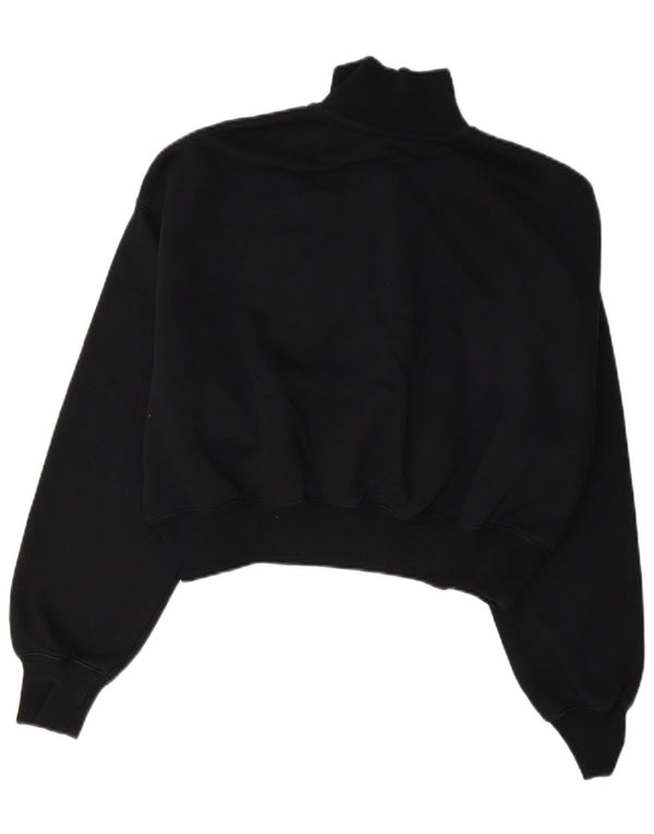 Γυναικείο φούτερ Nike με φερμουάρ με λαιμόκοψη Jumper UK 10 Small Black