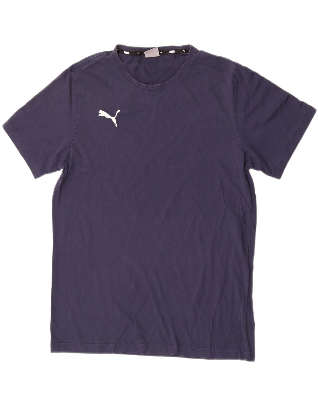Ανδρικό T-Shirt Puma Top Large Navy Blue από βαμβάκι