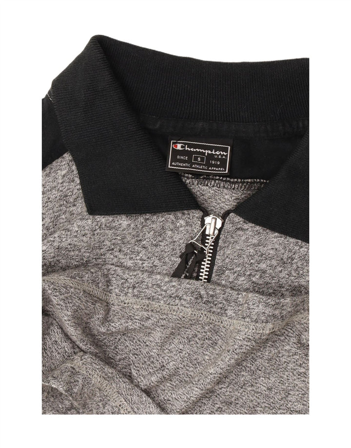 Ανδρικό μπλουζάκι πόλο Champion Small Grey Colourblock