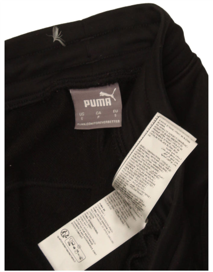 Ανδρική αθλητική φόρμα Puma Παντελόνι Μικρό Μαύρο Πολυεστέρα