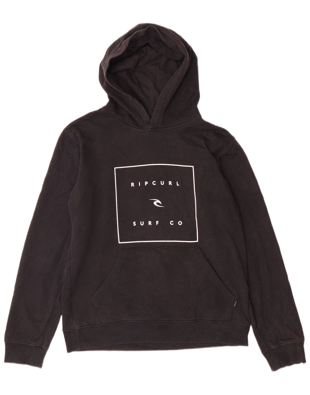 Rip Curl Γυναικείο Γραφικό Hoodie Jumper UK 14 Medium Black