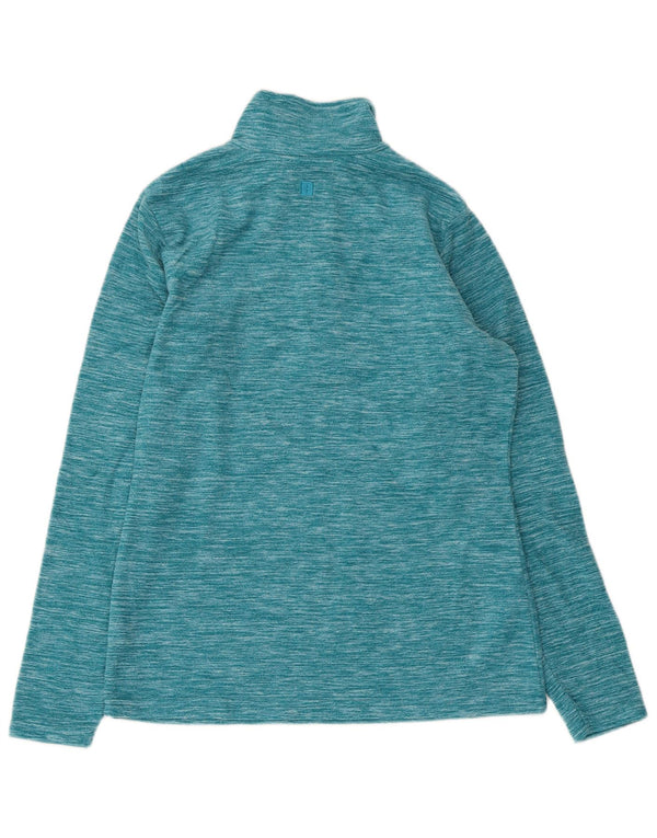 Mountain Warehouse Γυναικείο φερμουάρ Fleece Jumper UK 10 Small Blue Flecked