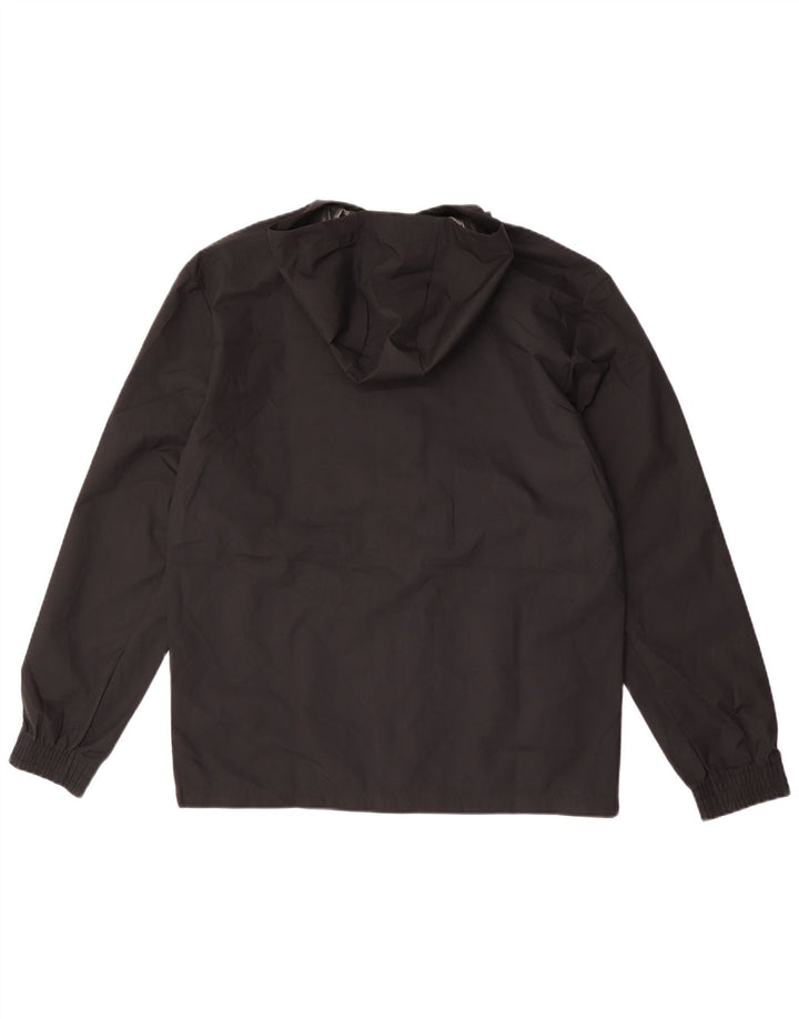 Adidas Ανδρικό μπουφάν βροχής με κουκούλα UK 36 Small Black Polyester