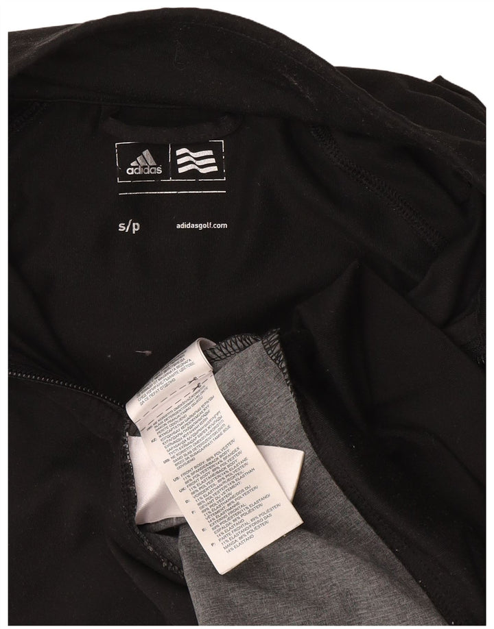 Γυναικεία αθλητική φόρμα Adidas Abstract Pattern Top Jacket UK 10 Small Black