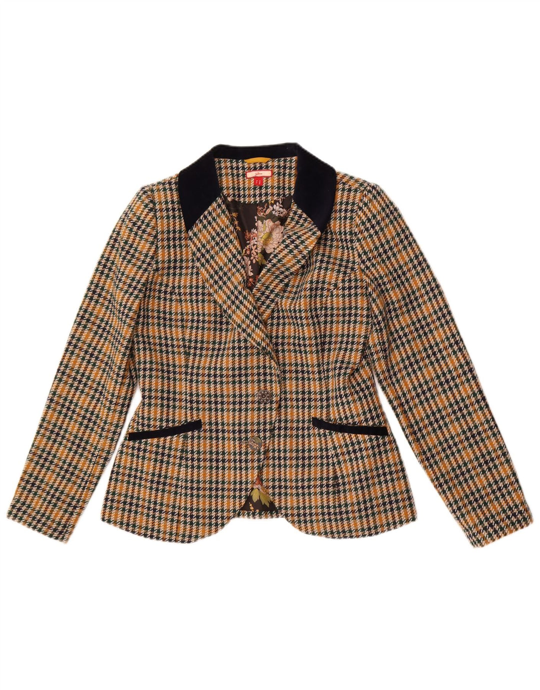 Joe Browns Γυναικείο σακάκι UK 12 Medium πολύχρωμο Houndstooth