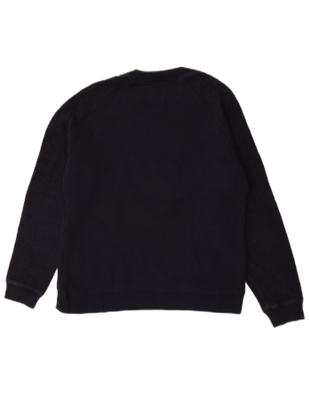 Superdry Γυναικείο Φούτερ γραφικό Jumper UK 14 Medium Navy Blue Cotton