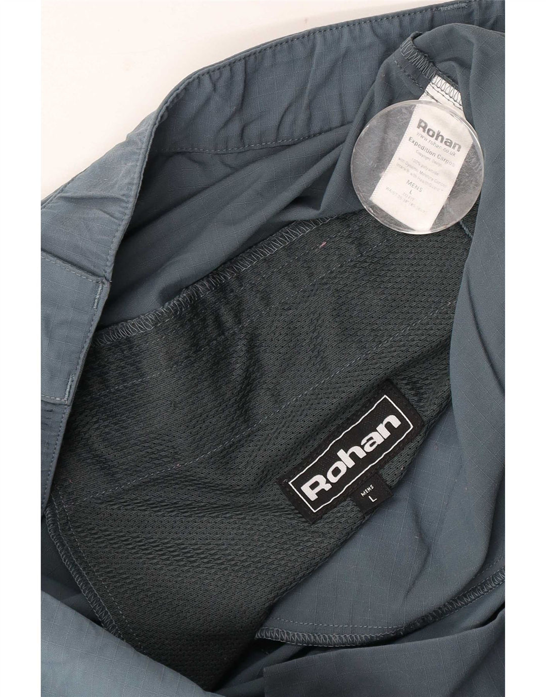 Rohan Ανδρικό Παντελόνι Πεζοπορίας Cargo Large W36 L29 Blue Polyamide