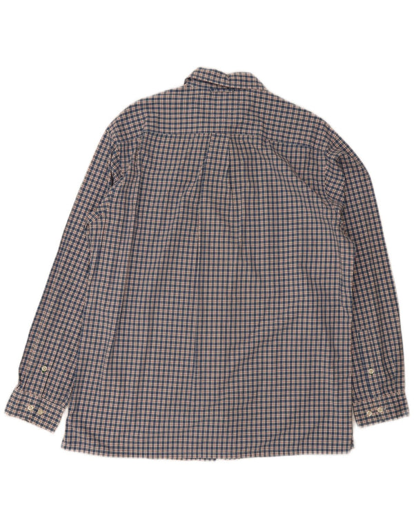 Tommy Hilfiger Mens Regular Fit Shirt Medium Blue Check