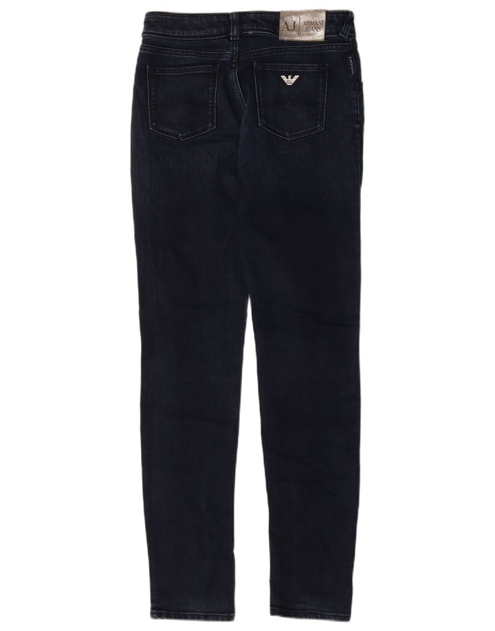 Armani Γυναικείο Slim Jeans W26 L29 Navy Blue Cotton