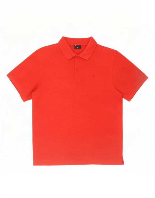 Ανδρικό μπλουζάκι πόλο Champion Medium Red