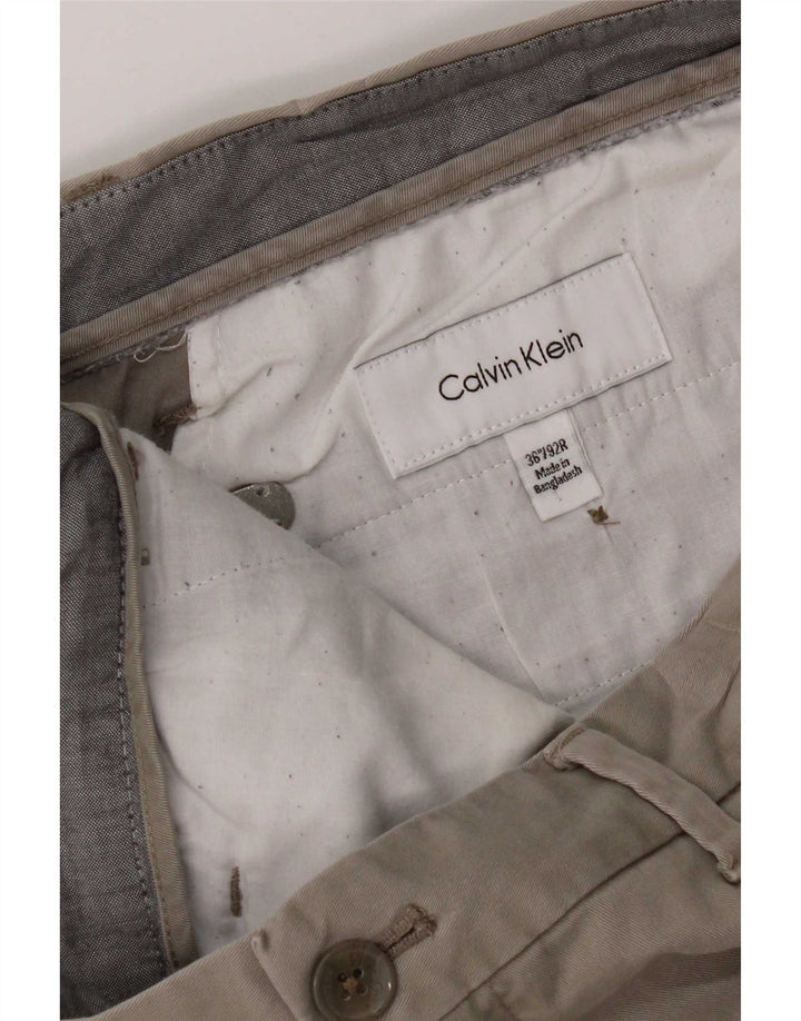 Calvin Klein Ανδρικό ίσιο παντελόνι Chino W36 L32 Γκρι
