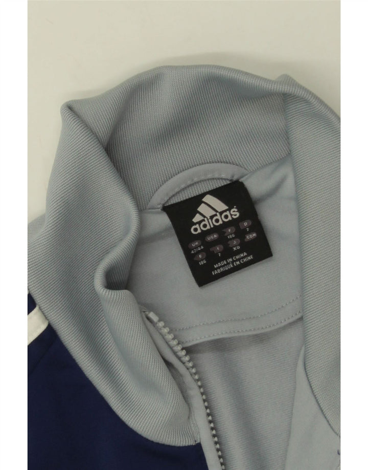 Ανδρική φόρμα Adidas Top Jacket UK 42/44 Large Grey Colourblock Polyester