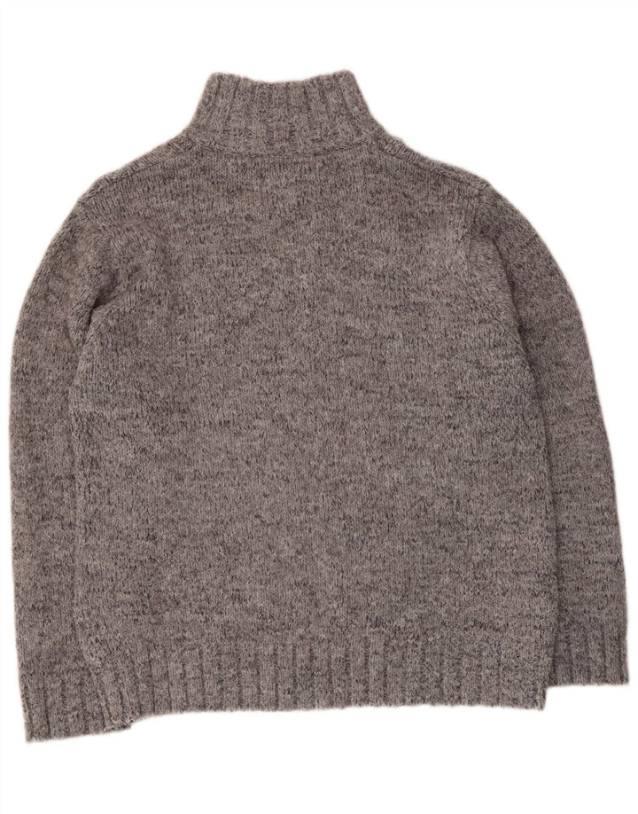 Ανδρικό πουλόβερ με φερμουάρ MARKS & SPENCER UK 41/43 Large Grey