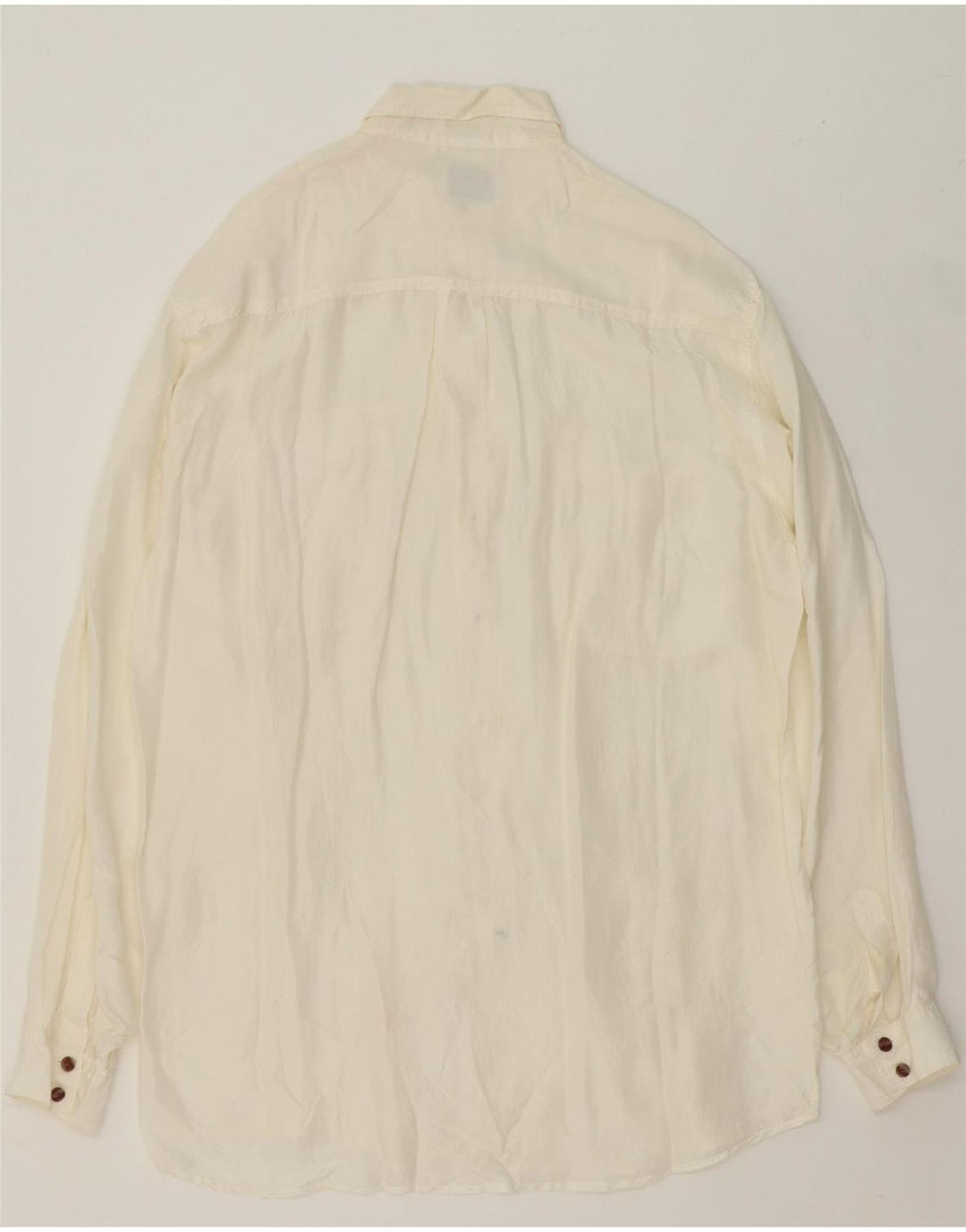 HAUPT Mens Shirt Size 39/40 Medium White Vintage Haupt and Second-Hand Haupt from Messina Hembry 