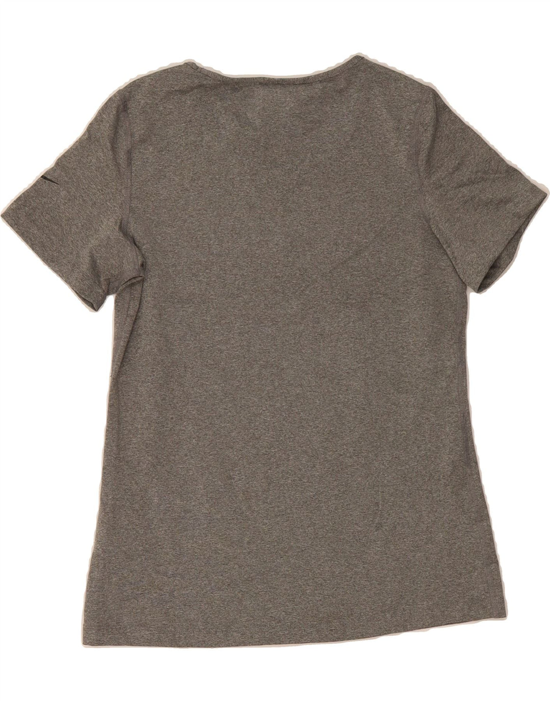 NIKE Womens Dri Fit T-Shirt Top UK 6 XS Grey Polyester Vintage Nike and Second-Hand Nike from Messina Hembry 