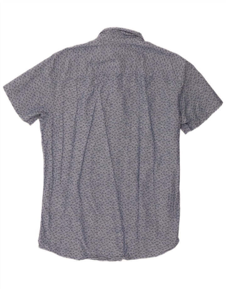 Jack & Jones Ανδρικό πουκάμισο Slim Fit μεγάλο μπλε βαμβακερό