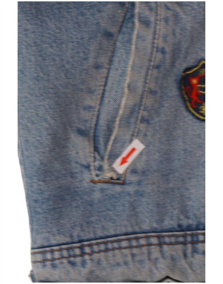POP 84 Ανδρικό τζιν Sherpa Jacket UK 38 Medium Blue