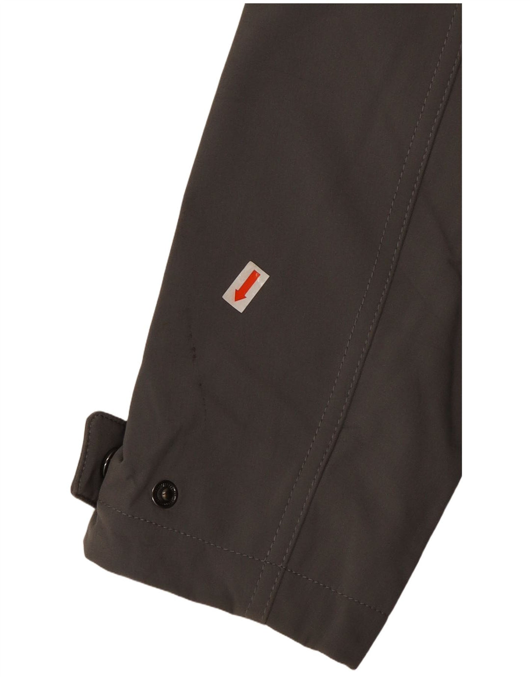 CALVIN KLEIN Γυναικείο μπουφάν με κουκούλα αντιανεμικό UK 6 XS γκρι πολυεστέρας