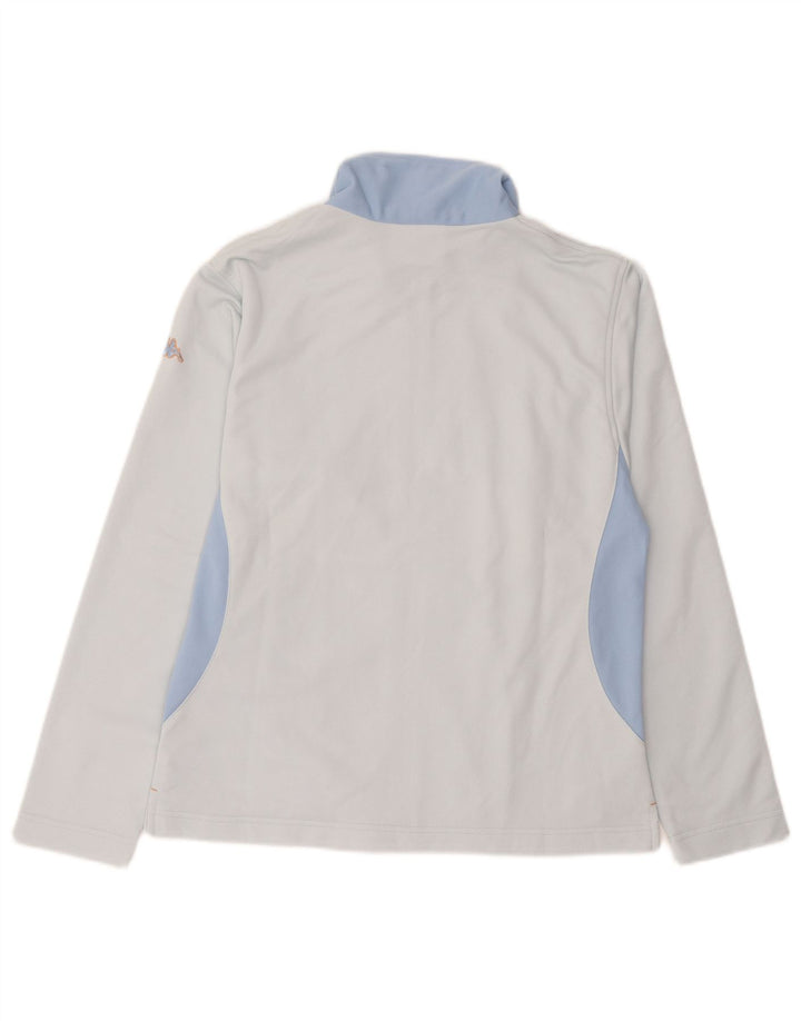 Γυναικεία αθλητική φόρμα KAPPA Top Jacket UK 16 Large Blue Colorblock Polyester