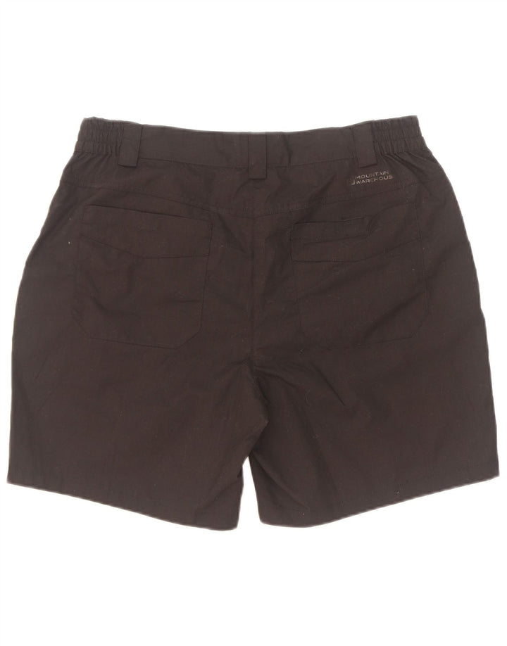 Mountain Warehouse Γυναικείο Casual Σορτς UK 12 Medium W30 Μαύρο Πολυεστέρας