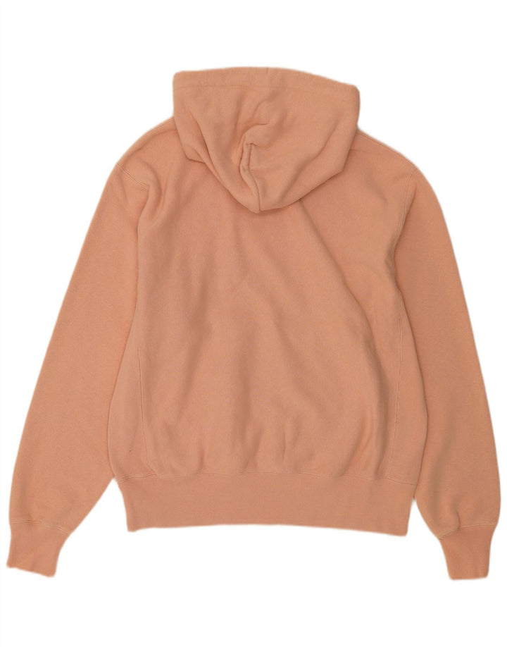 Champion Mens Hoodie Jumper Μεσαίο Ροζ Βαμβακερό