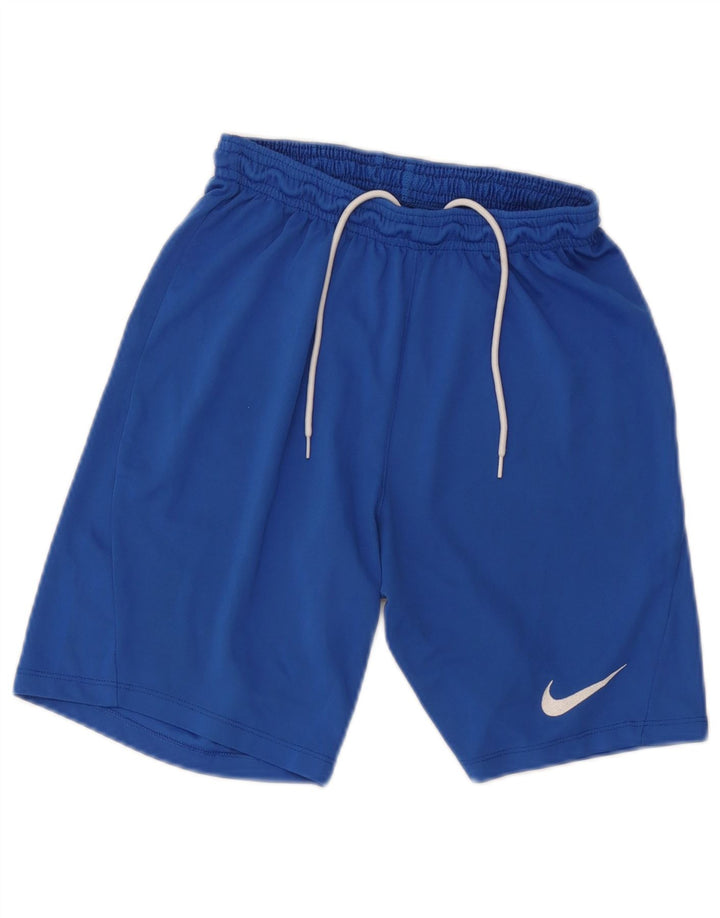 Ανδρικό αθλητικό σορτς Nike από μικρό μπλε πολυεστέρα