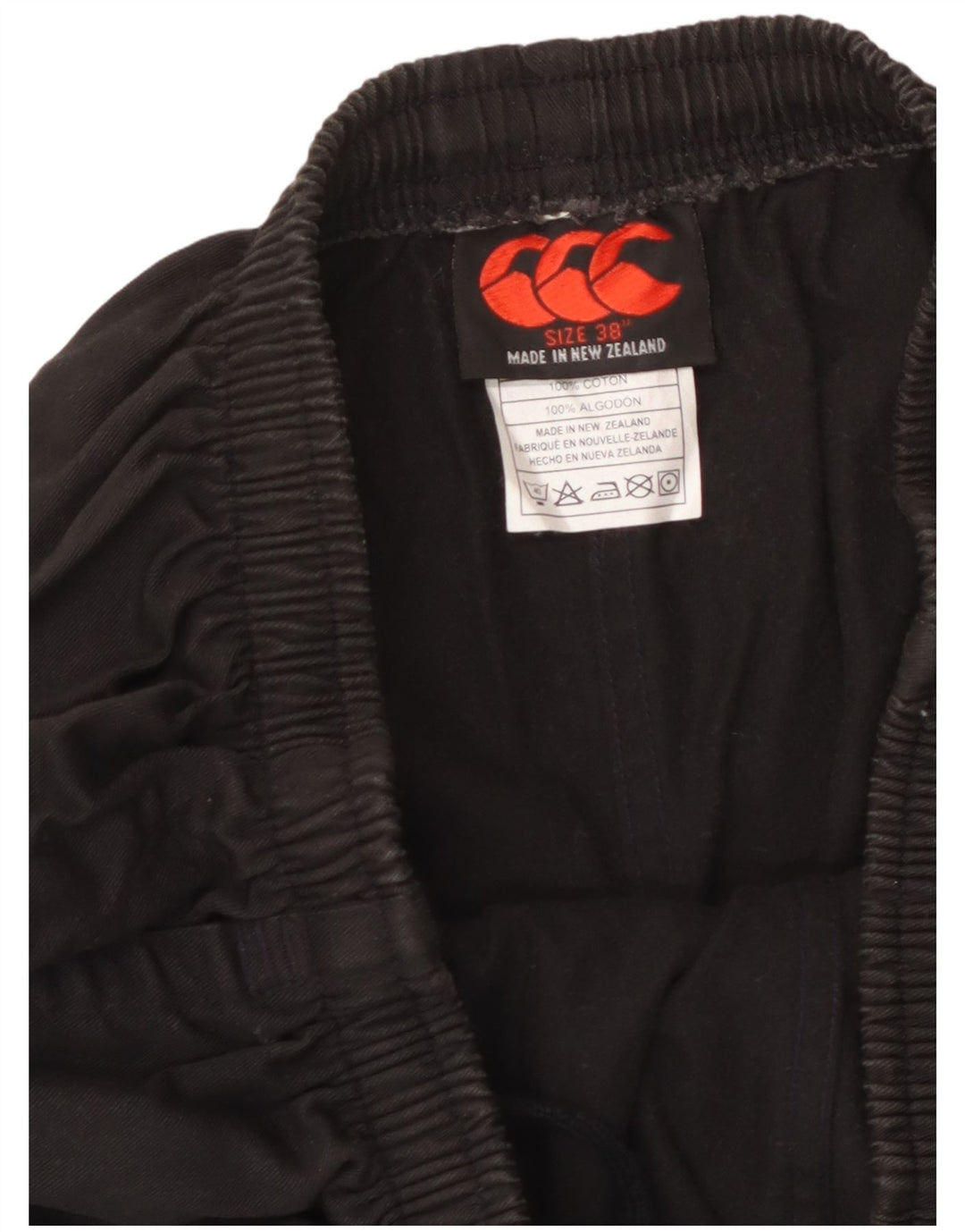 Ανδρικό αθλητικό σορτς CANTERBURY XL μαύρο βαμβακερό