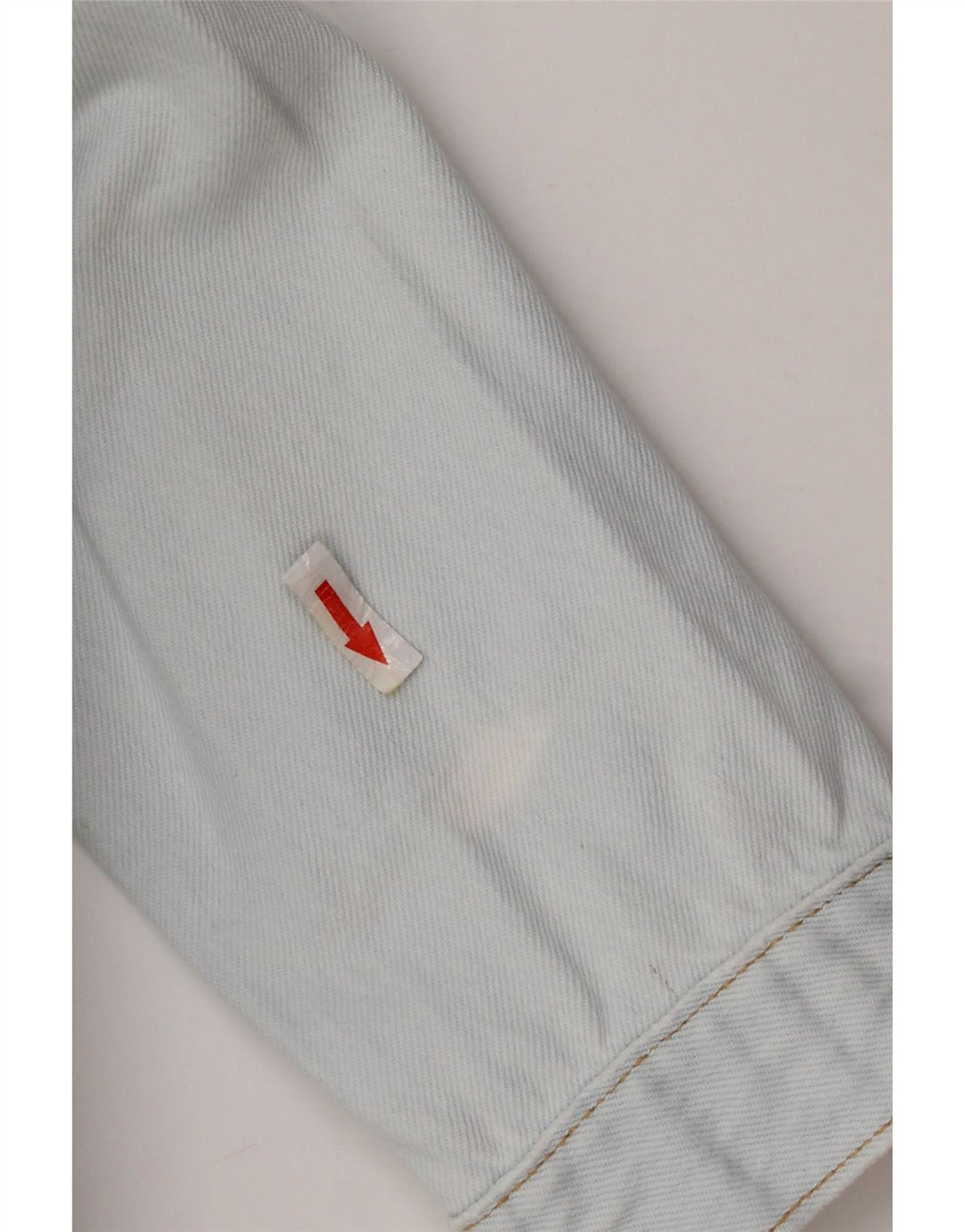 Γυναικείο τζιν μπουφάν Levi's Crop UK 12 Medium Blue Cotton