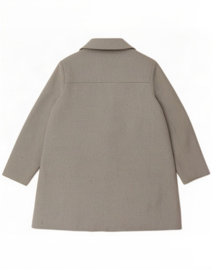 Topshop Oversized Γυναικείο Ανοιχτό Πανωφόρι UK 12 Medium Grey Acrylic
