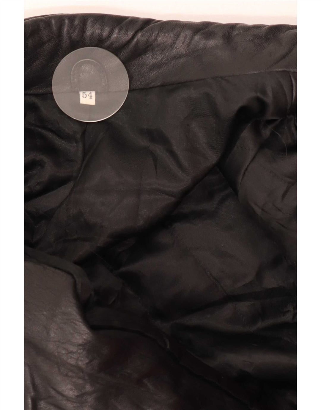 Vintage Ανδρικό Δερμάτινο Μπουφάν IT 54 2XL Μαύρο