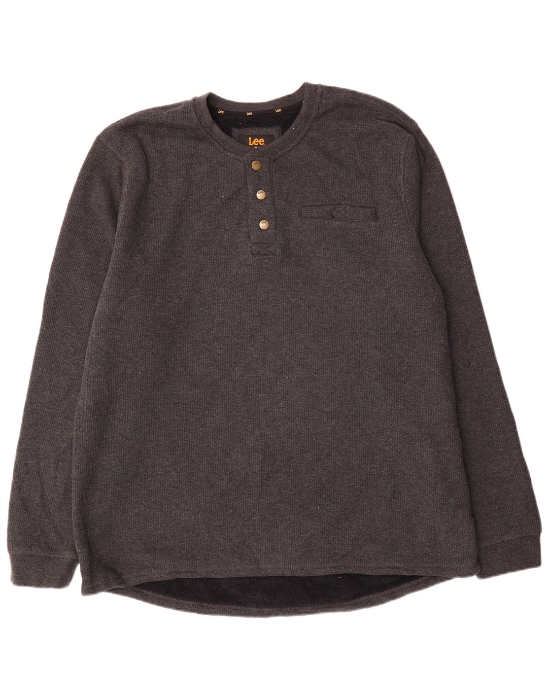 Ανδρικό φούτερ Lee Regular Fit Jumper XL Γκρι βαμβακερό