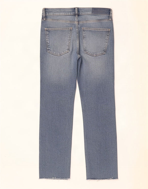 Zara Γυναικεία στραβά τζιν EU 36 XS W26 L26 Μπλε βαμβακερό