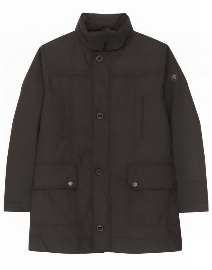 Zara Ανδρικό Παλτό UK 40 Large Μαύρο
