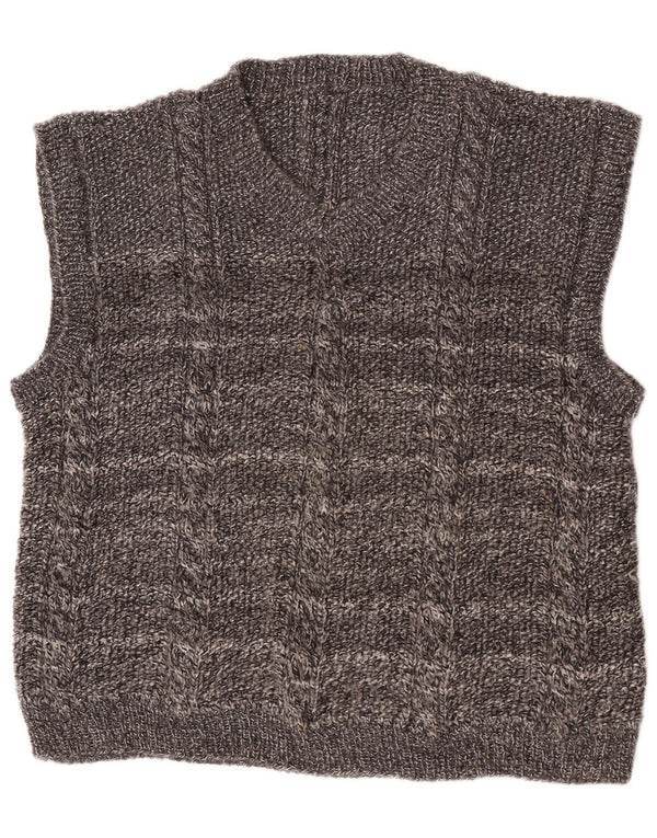 Vintage ανδρικό γιλέκο Tank Top XL Γκρι ριγέ