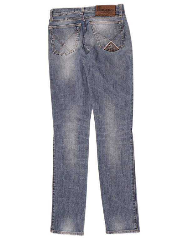 Roy Rogers Γυναικείο Slim Jeans IT 41 Small W27 L32 Μπλε βαμβακερό