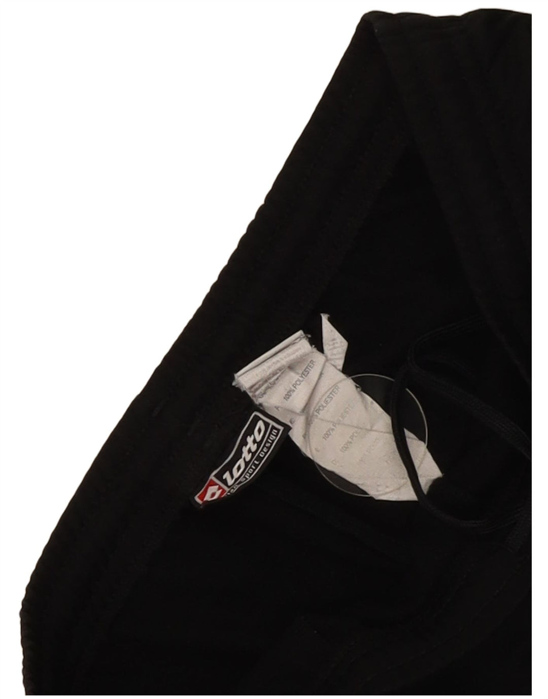Ανδρική φόρμα Lotto Παντελόνι Joggers XL Μαύρο Πολυεστέρα