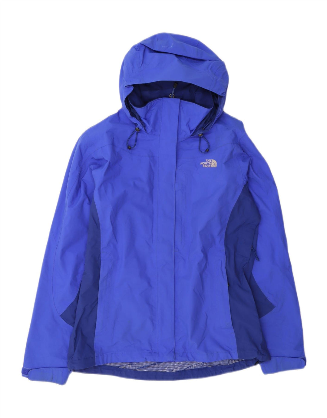 The North Face γυναικείο μπουφάν βροχής με κουκούλα UK 14 Medium Blue Colourblock