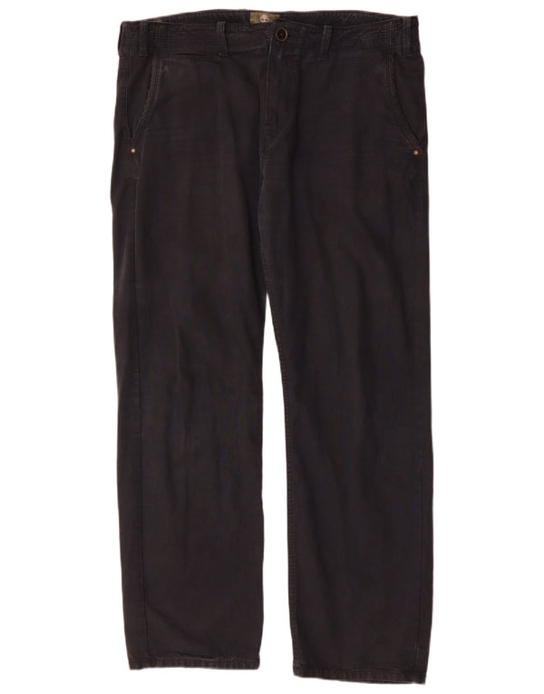 Timberland Mens Earthkeepers Straight Chino Παντελόνι W36 L31 Navy Blue