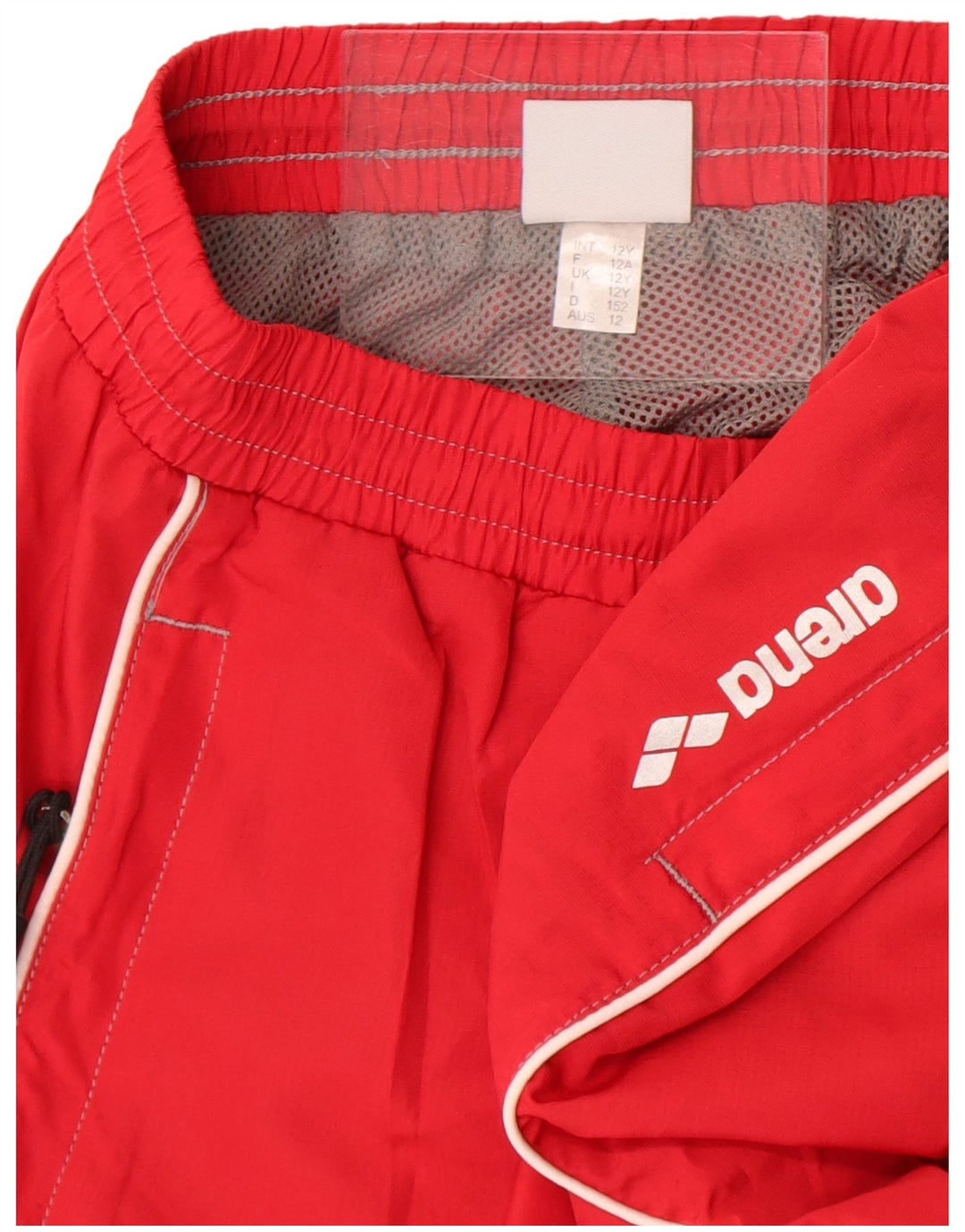 Αδιάβροχο παντελόνι Arena Girls 11-12 Years Red Polyester