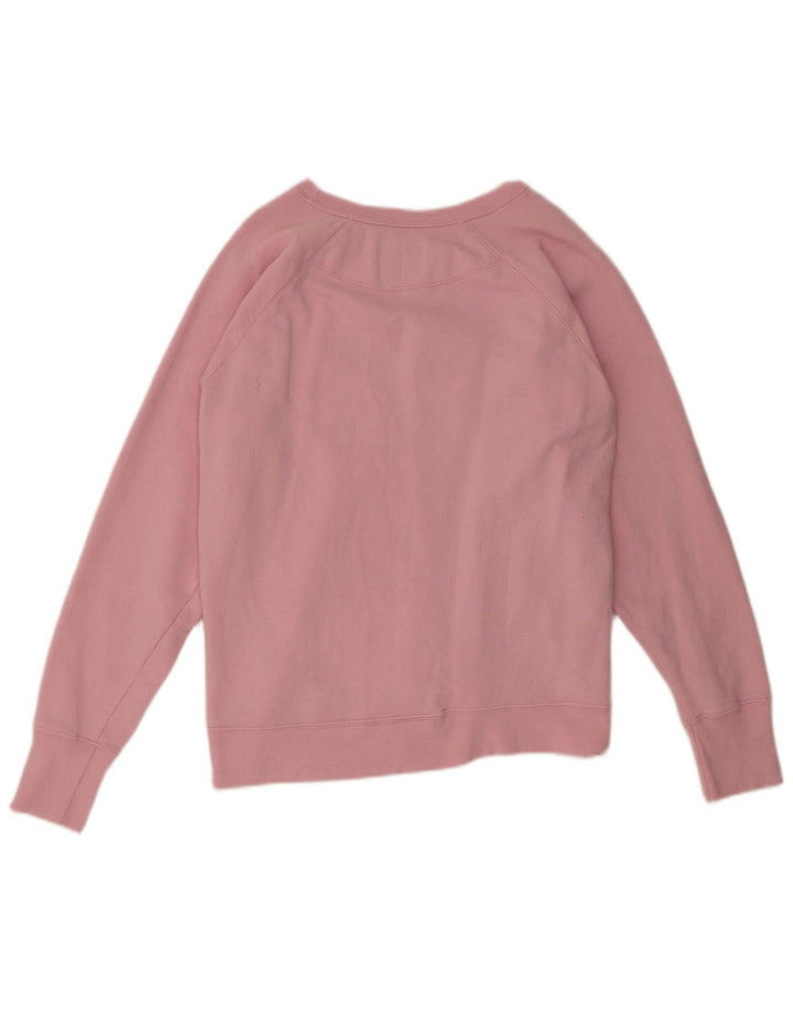 Champion Γυναικεία Γραφική Φούτερ Jumper UK 16 Large Pink Polyester