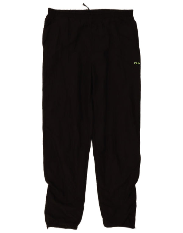 Fila Γυναικεία αθλητική φόρμα Παντελόνι Joggers US 10 Large Black Polyamide