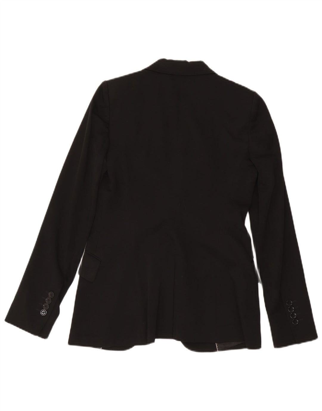 Massimo Dutti Γυναικείο μπουφάν σακάκι με 1 κουμπί EU 38 Small Black Wool