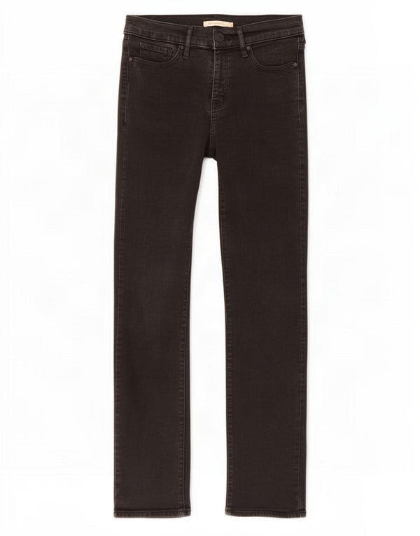 Levi's Womens 312 Shaping Slim Jeans W28 L32 Μαύρο βαμβακερό